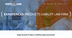 Desktop Screenshot of productsinjurylawyer.com